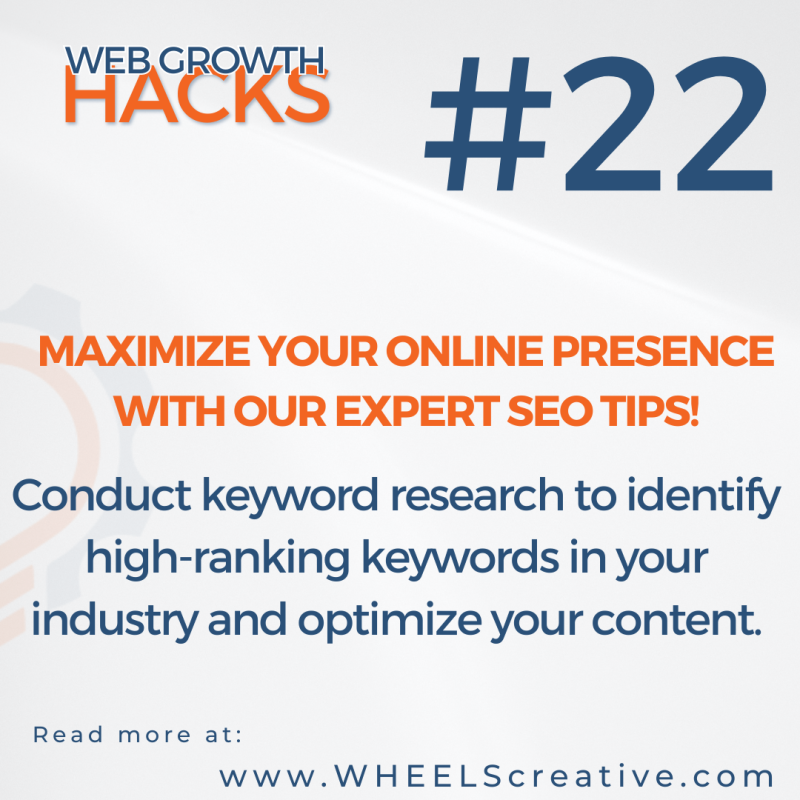 Maximize your online presence with our expert SEO tips!